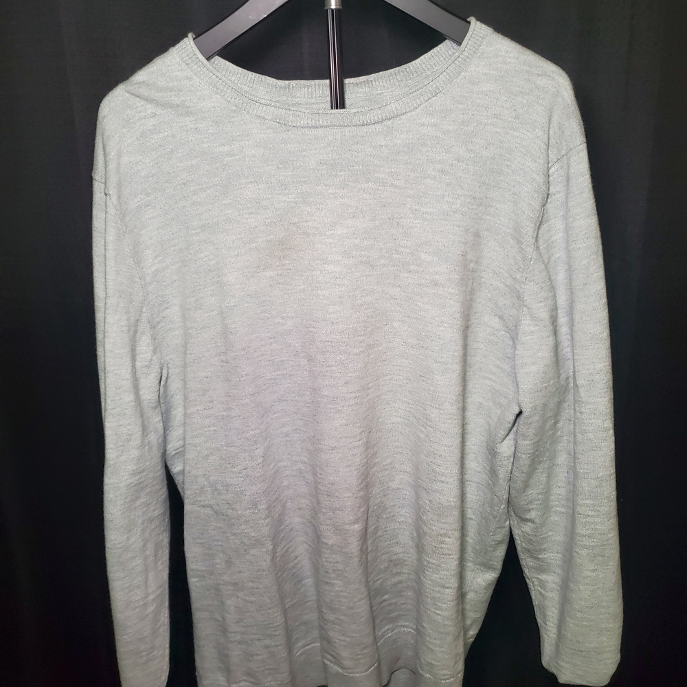 Bixby Nomad Classic Gray Crewneck Sweater for Men